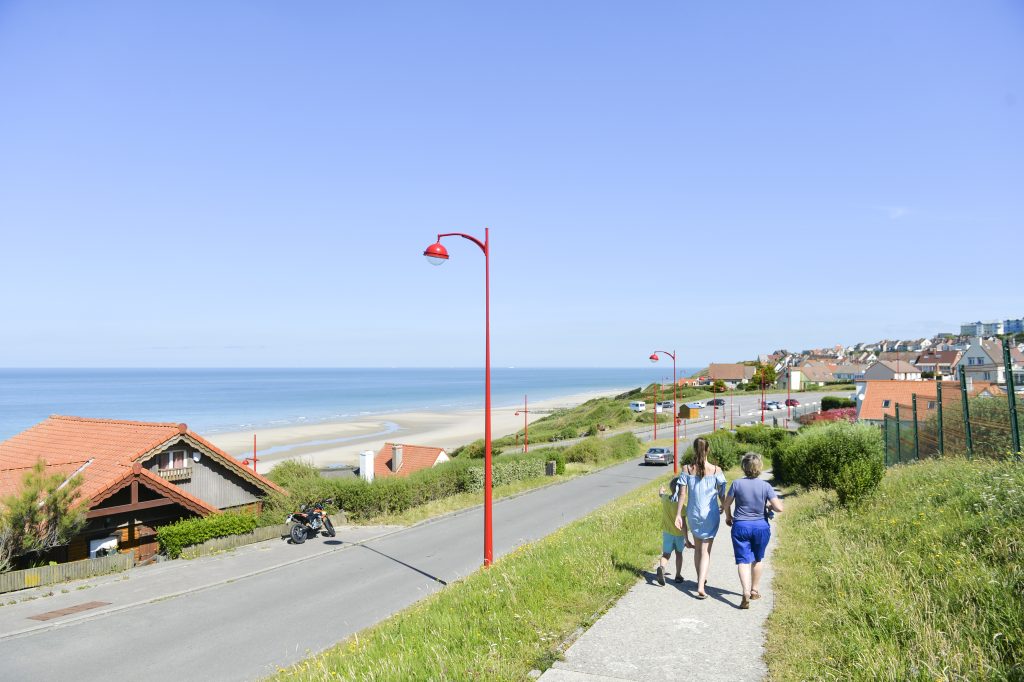 Equihen Plage in the Pas-de-Calais region of Northern France