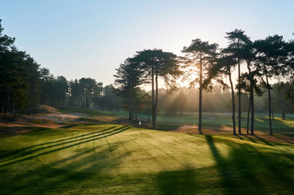 Les Pins 18 hole golf course at Hardelot