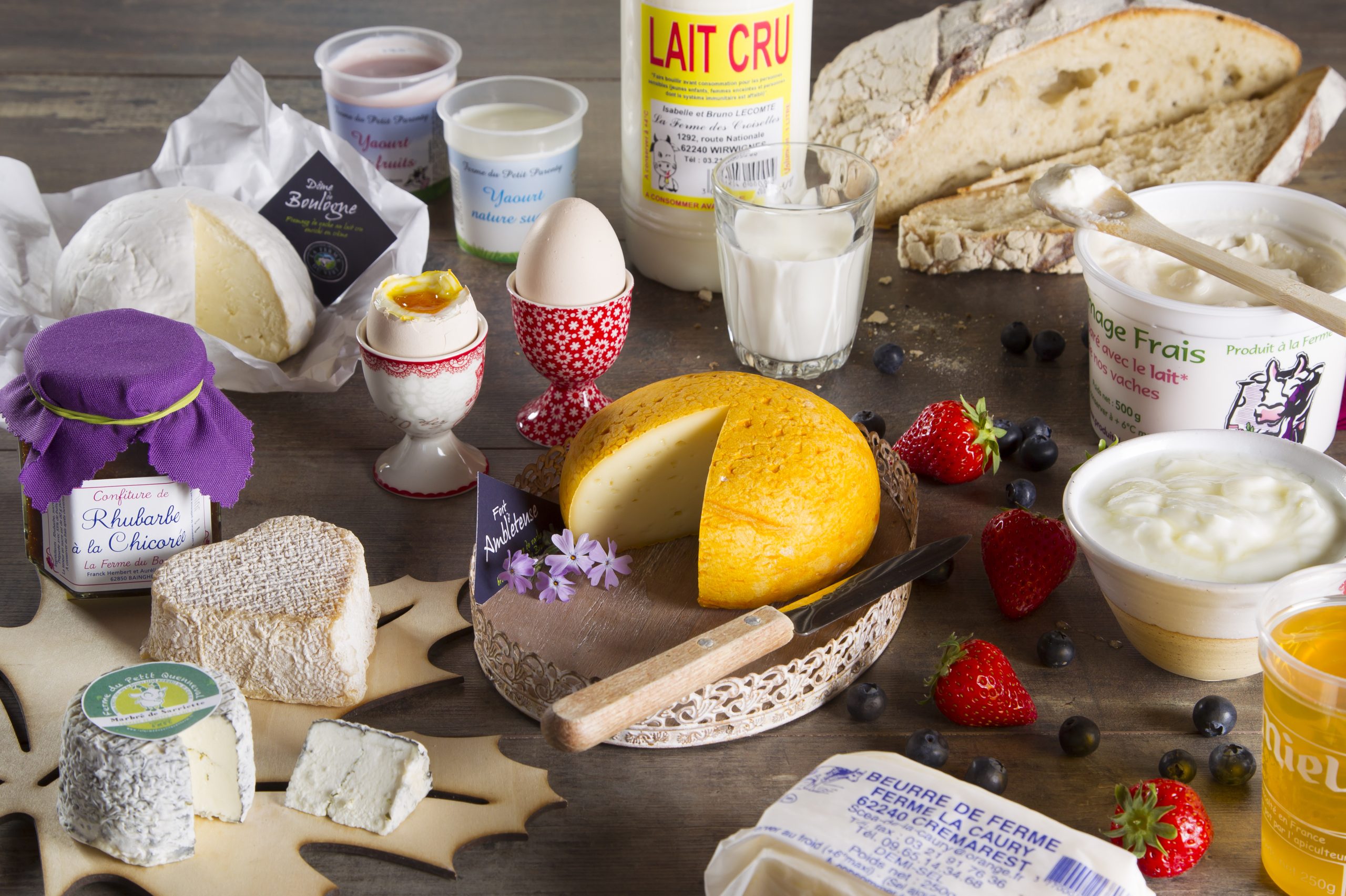 local produce from the Pas-de-Calasi in Northern France